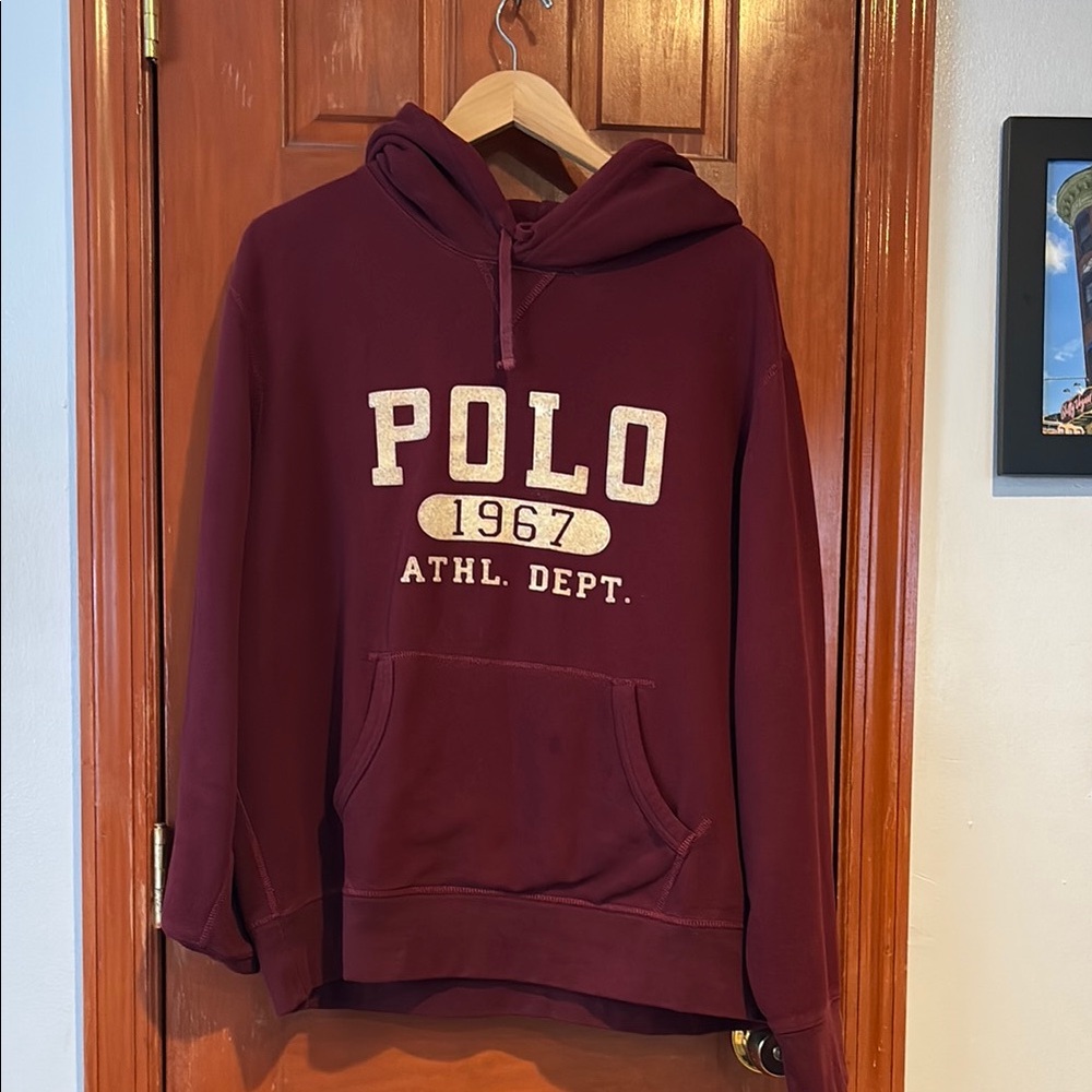 Polo by Ralph Lauren Red Sweater Classic Design